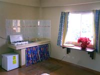 Kitchen of the Apart-Hotel CONDO PARQUE - Santo Domingo - Dominican Republic